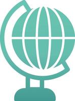 Welt Globus vecto Symbol vektor