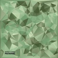 abstrakt militär kamouflage bakgrund gjord av geometriska trianglar former. vektor illustration.