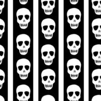 Schädelmuster.Design für Halloween, Tag der Toten vektor
