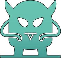 Monster- vecto Symbol vektor