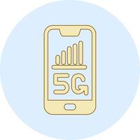 5g Smartphone vecto Symbol vektor