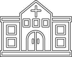 Kirche vecto Symbol vektor