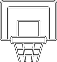 basketboll ring Vecto ikon vektor