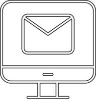 Computer Email vecto Symbol vektor