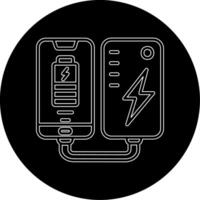 tragbar Batterie vecto Symbol vektor