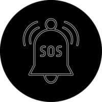 SOS Notfall vecto Symbol vektor