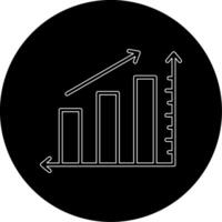 Statistiken erhöhen, ansteigen vecto Symbol vektor