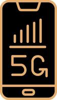 5g Smartphone vecto Symbol vektor