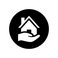 Startseite Symbol Vektor. Haus Illustration unterzeichnen. Zuhause Symbol. Gebäude Logo. vektor