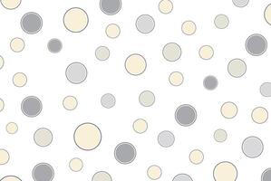 flerfärgad polka punkt mönster bakgrund vektor