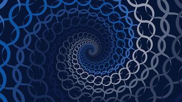 abstrakt spiral prickad netto linje runda virvel bakgrund vektor