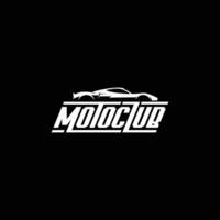 Beschriftung Motoclub Logo vektor