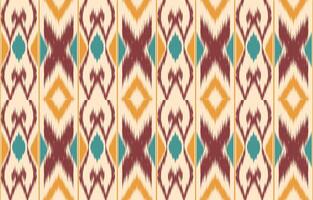 etnisk abstrakt ikat konst. aztec prydnad skriva ut. geometrisk etnisk mönster sömlös Färg orientalisk. design för bakgrund ,ridå, matta, tapet, Kläder, omslag, batik, vektor illustration.