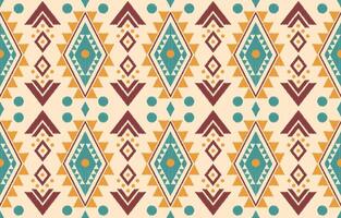 etnisk abstrakt ikat konst. aztec prydnad skriva ut. geometrisk etnisk mönster sömlös Färg orientalisk. design för bakgrund ,ridå, matta, tapet, Kläder, omslag, batik, vektor illustration.