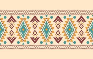 ethnisch abstrakt Ikat Kunst. aztekisch Ornament drucken. geometrisch ethnisch Muster nahtlos Farbe orientalisch. Design zum Hintergrund ,Vorhang, Teppich, Hintergrund, Kleidung, Verpackung, Batik, Vektor Illustration.