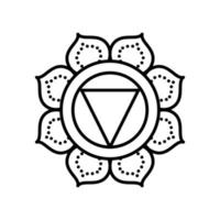 florale Mandala-Dekoration vektor