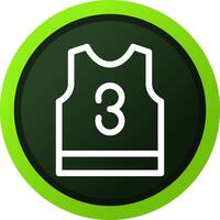 Basketball Jersey kreativ Symbol Design vektor