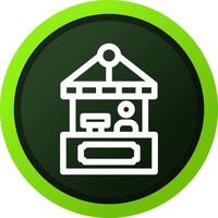 Ticket Office kreatives Icon-Design vektor