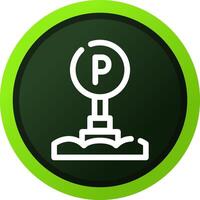 Parkschild kreatives Icon-Design vektor