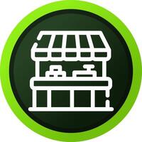 Street Shop kreatives Icon-Design vektor