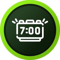 Alarm kreatives Icon-Design vektor