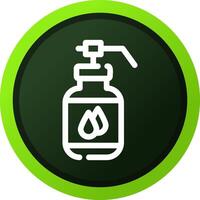 Shampoo kreatives Icon-Design vektor