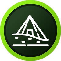 Pyramide kreatives Icon-Design vektor