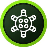 Virus kreatives Icon-Design vektor