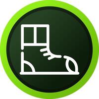 Stiefel kreatives Icon-Design vektor