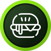 Hamburger kreativ Symbol Design vektor