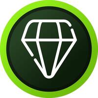 Diamant kreatives Icon-Design vektor