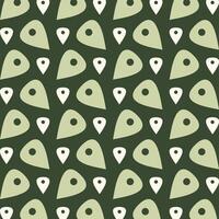 Platzhalter Symbol wiederholen modisch Muster schön Grün Vektor Illustration Hintergrund