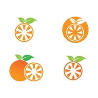 Orange Logo Vektor Vorlage