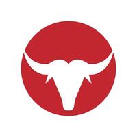 Stier Horn Logo und Symbole Vorlage vektor