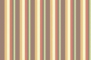 Streifen Linien Textil- von Textur nahtlos Muster mit ein Vektor Hintergrund Vertikale Stoff.