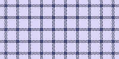 Nein Menschen Textil- Textur Vektor, Pastell- nahtlos Tartan Stoff. horizontal Plaid Hintergrund prüfen Muster im Licht und Blau Farben. vektor