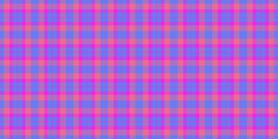 lebendig Muster Vektor nahtlos, Inspiration Textil- Hintergrund Stoff. Hintergrund Tartan Textur prüfen Plaid im violett und lila Farben.