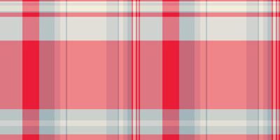 Spanisch nahtlos Muster Vektor, wiederholbar Muster Tartan Hintergrund Plaid. majestätisch Textur prüfen Textil- Stoff im rot und Weiß Farben. vektor