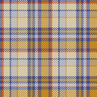 Nahtloses Muster aus schottischem Tartan-Plaid. wiederholbarer hintergrund mit karierter stoffstruktur. Vektorhintergrund gestreifter Textildruck. vektor