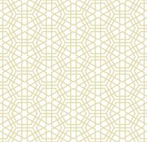sömlös abstrakt geometrisk mönster i islamic stil vektor