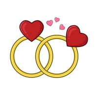 Ring Liebe Illustration vektor