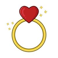 Ring Liebe Illustration vektor