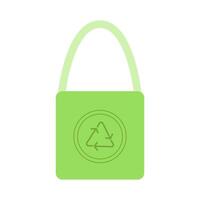 Papier Tasche Recycling Illustration vektor