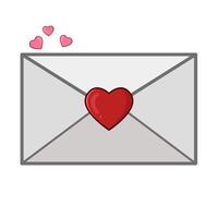 Liebe Mail Illustration vektor
