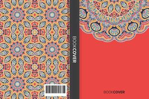 Mandala-Cover-Buch vektor