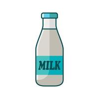 Milch Flasche Symbol Design Vektor Vorlage