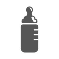 Design-Vektorvorlage für Babyflaschen-Icons vektor