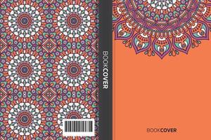 Mandala-Cover-Buch vektor