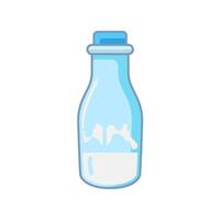 Milch Flasche Symbol Design Vektor Vorlage