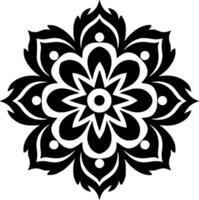 Mandala - - hoch Qualität Vektor Logo - - Vektor Illustration Ideal zum T-Shirt Grafik